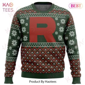 Pokemon Team Rocket Ugly Christmas Sweater