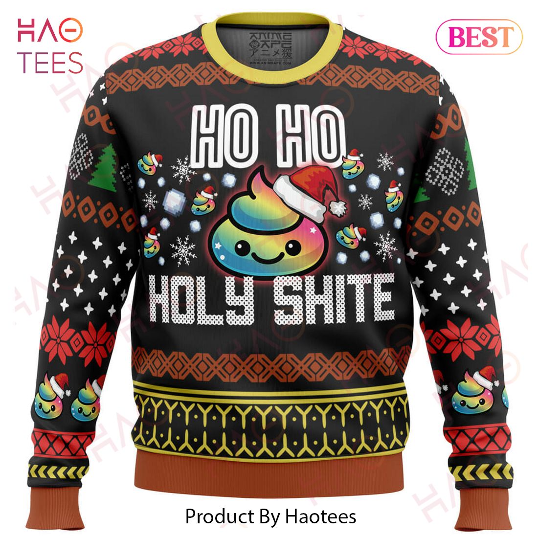 Poop Ugly Christmas Sweater Poop Ugly Christmas Sweater