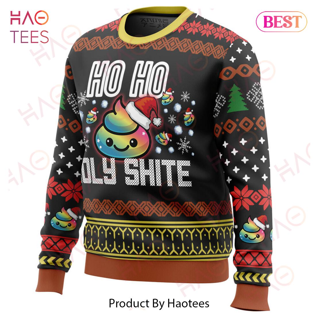 Poop Ugly Christmas Sweater Poop Ugly Christmas Sweater