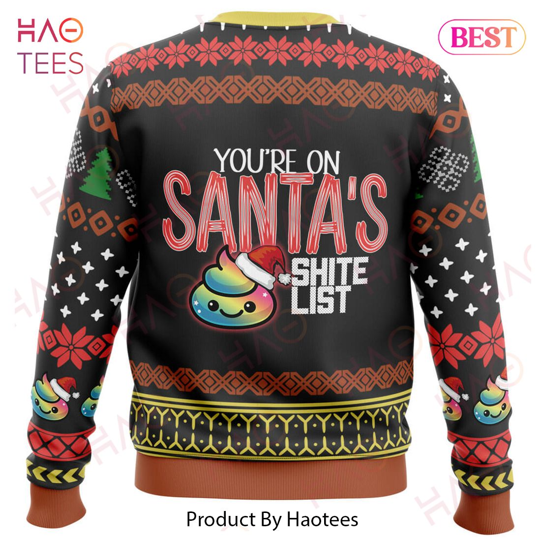 Poop Ugly Christmas Sweater Poop Ugly Christmas Sweater