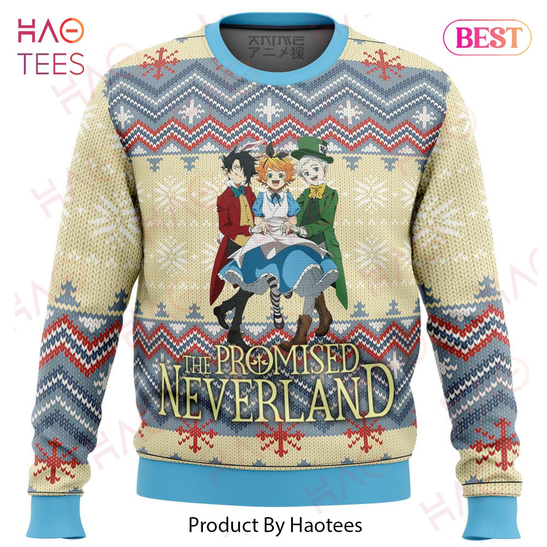 Promised Neverland Alt Ugly Christmas Sweater