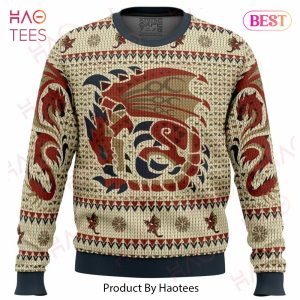 Rathalos Monster Hunter Ugly Christmas Sweater