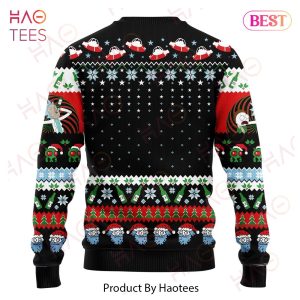Rick And Morty Christmas Sweater Let’s Get Schwifty Beer Black Ugly Sweater 2022