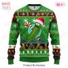 Rick And Morty Christmas Sweater Pickle Rick Christmas Green Ugly Sweater 2022