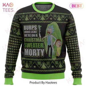 Rick and Morty We’re In a Xmas Sweater Ugly Christmas Sweater