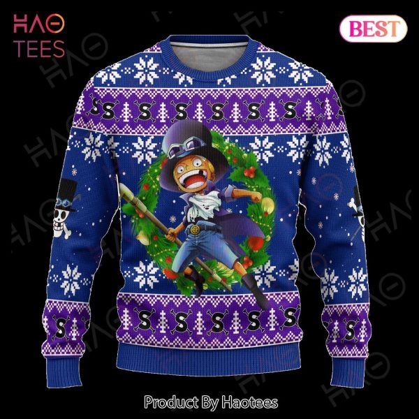 Sabo One Piece Anime Ugly Christmas Sweater Xmas Gift