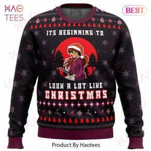 Samurai X Its Beginning To Look a Lot Like Christmas Ugly Christmas Sweater
