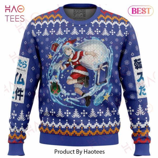 Santa Rimuru That time I got reincarnated as a slime Christmas Sweater