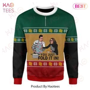 Schitts Creek Christmas Sweater You Just Fold It In Ugly Sweater 2022
