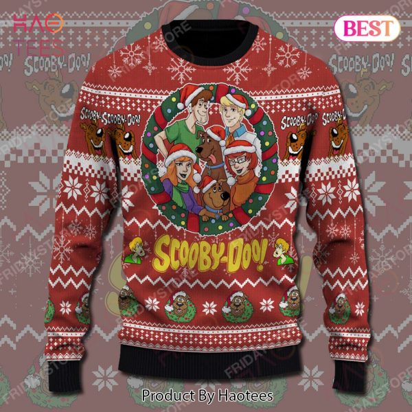 Scooby Doo Ugly Sweater SD Scooby Dog With Friends Christmas Amazing Sweater Scooby Doo Sweater 2022