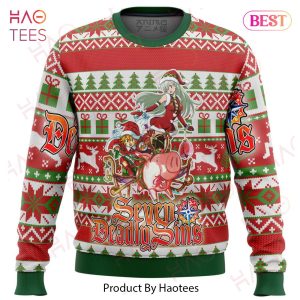 Seven Deadly Sins Alt Ugly Christmas Sweater