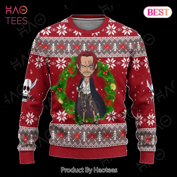Shanks One Piece Anime Ugly Christmas Sweater Xmas Gift