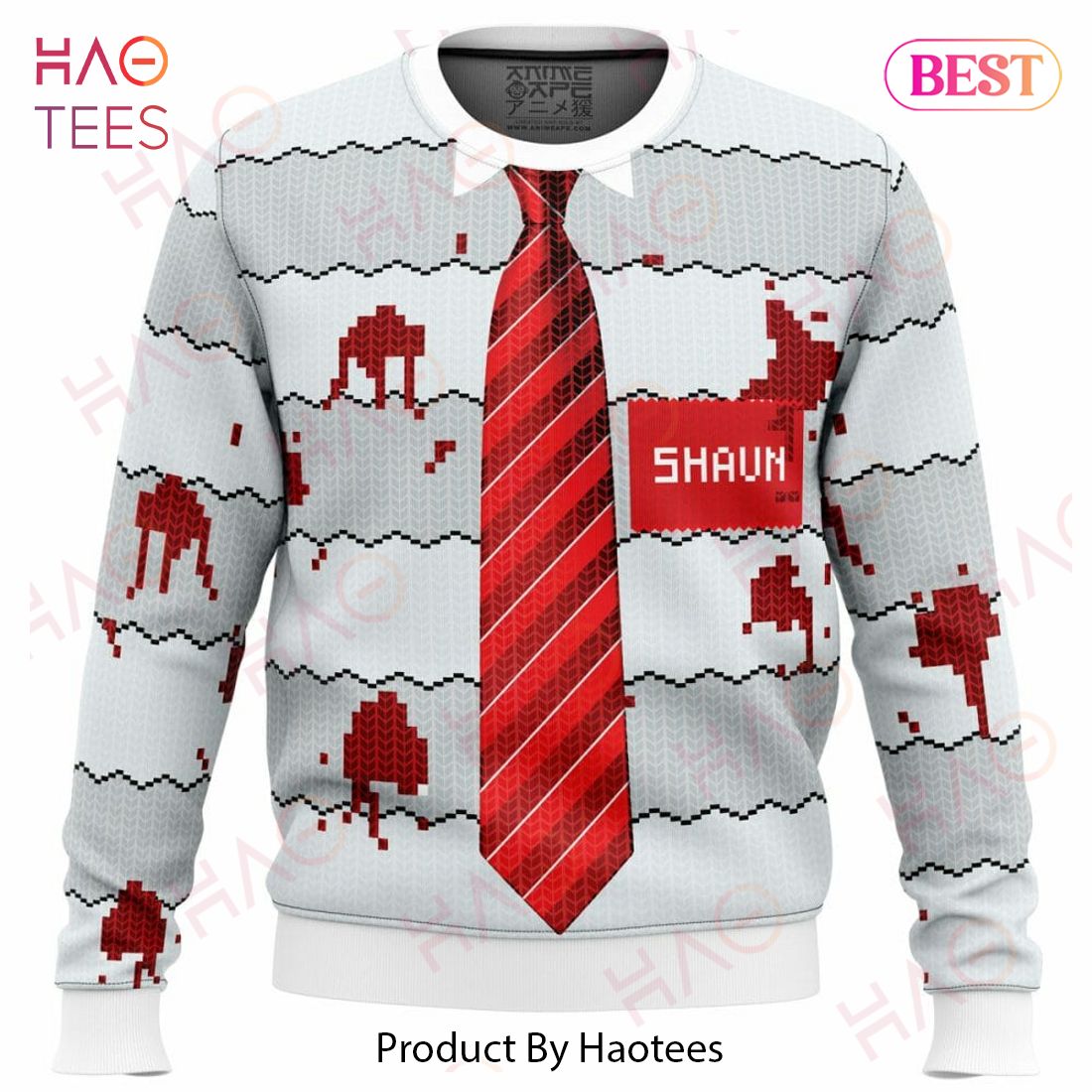Shaun of the Dead Ugly Christmas Sweater