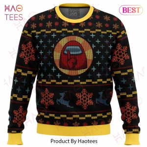 Shhhhhh Among Us Ugly Christmas Sweater