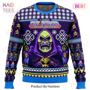 Skeletor Masters of the Universe Ugly Christmas Sweater