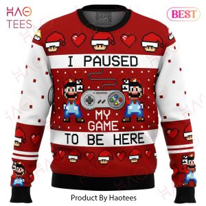 SNES Ugly Christmas Sweater