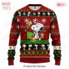 Snowy Christmas Snoopy Ugly Christmas Sweater