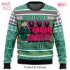 Squid Game Red Light Green Light Doll Ugly Christmas Sweater Squid Game Red Light Green Light Doll Ugly Christmas Sweater