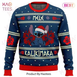 Stitch Mele Kalikimaka Ugly Christmas Sweater