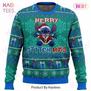 Stitch Merry Stitchmas Ugly Christmas Sweater
