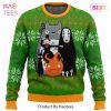 Studio Ghibli May All Your Bacon Burn Calcifer Ugly Christmas Sweater Studio Ghibli May All Your Bacon Burn Calcifer Ugly Christmas Sweater