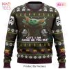 SW Christmas Sweater Darth Vader Pattern Red Ugly Sweater 2022