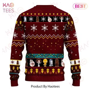SW Christmas Sweater SW Dark R2 D2 Stormtrooper Darth Vader Red Ugly Sweater 2022