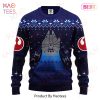 SW Christmas Sweater SW Fight Ship Blue White Ugly Sweater 2022