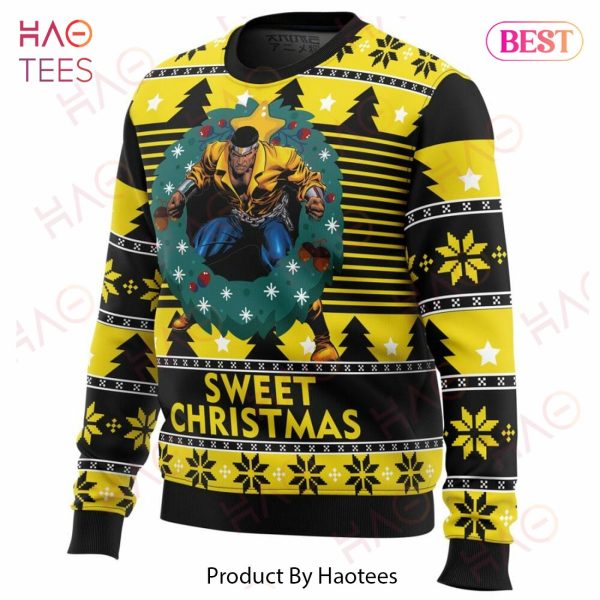Sweet Christmas Luke Cage Ugly Christmas Sweater