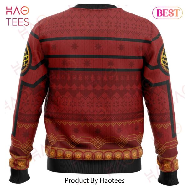 Ten Golden Rings Shang-Chi Marvel Ugly Christmas Sweater