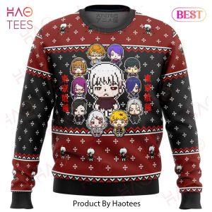 Tokyo Ghoul Sprites Ugly Christmas Sweater