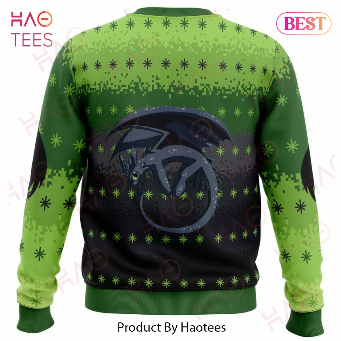 Toothless Ugly Christmas Sweater Toothless Ugly Christmas Sweater