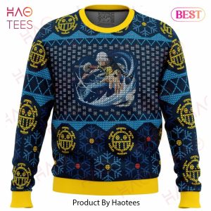Trafalgar D Water Law One Piece Ugly Christmas Sweater