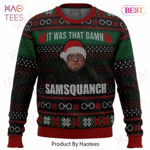 Trailer Park Boys Samsquanch Ugly Christmas Sweater