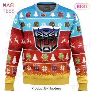 Transformers Ugly Christmas Sweater