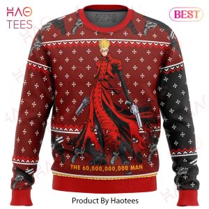 Trigun Vash the Stampede Ugly Christmas Sweater