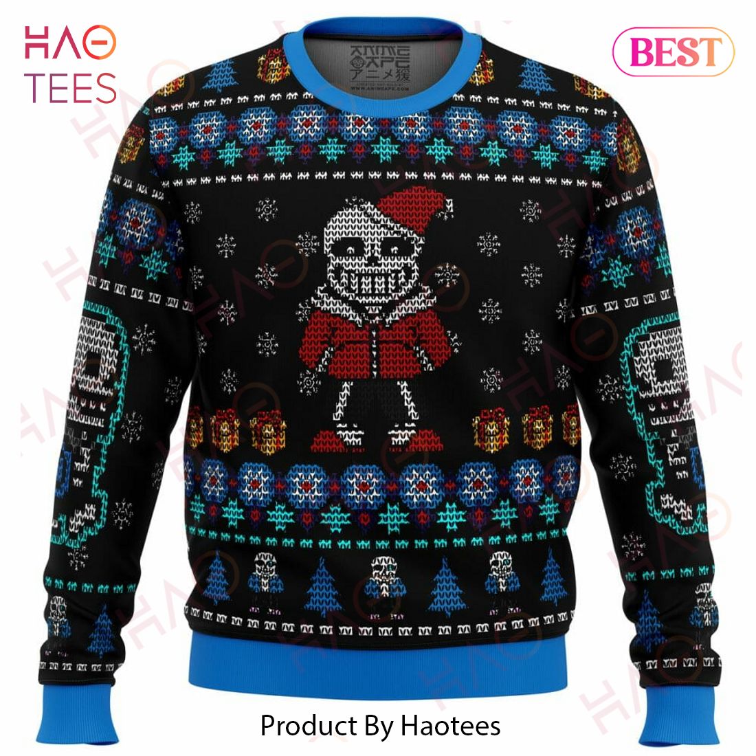 Undertale Sans Ugly Christmas Sweater Undertale Sans Ugly Christmas Sweater