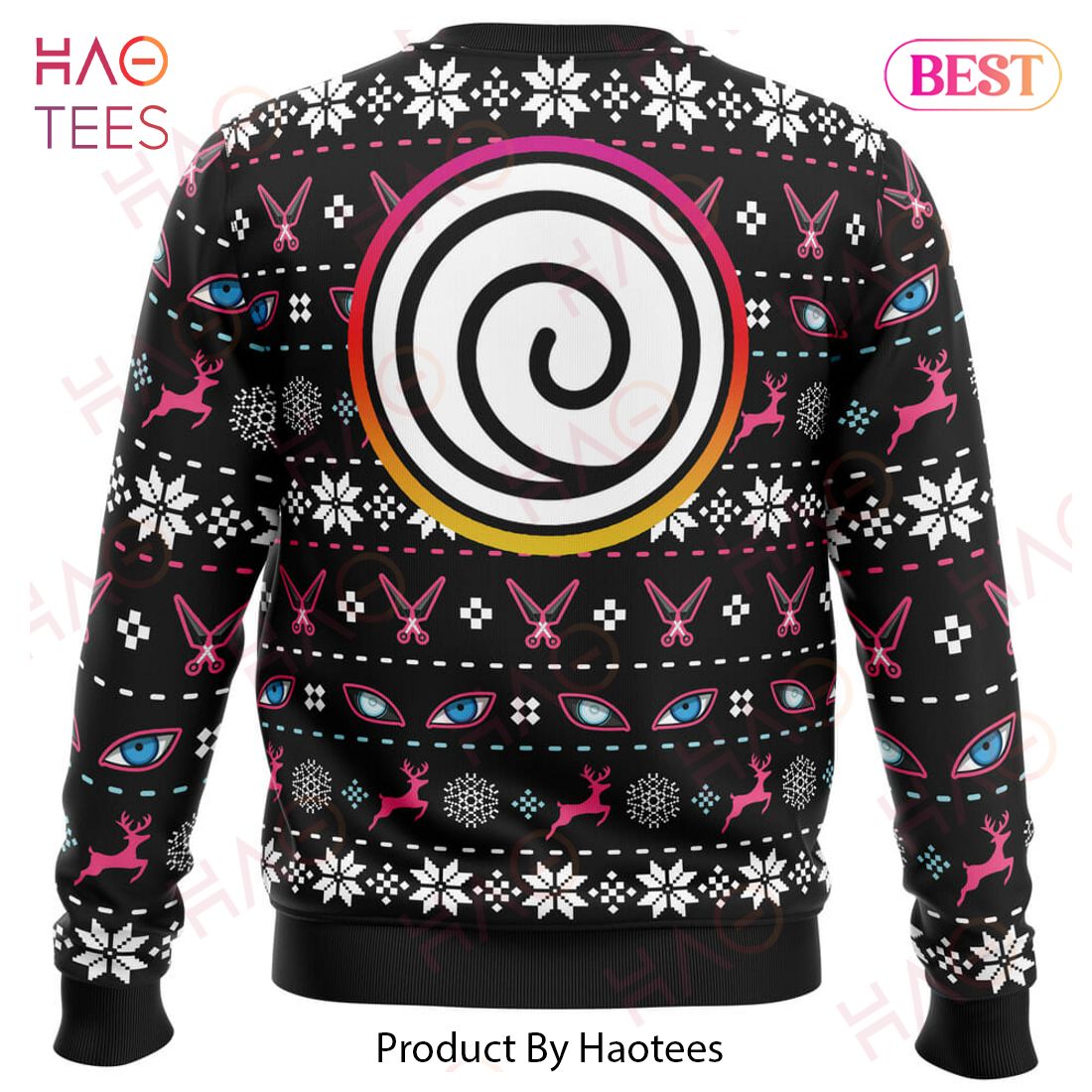 Uzumaki Clan Christmas Boruto Christmas Sweater Uzumaki Clan Christmas Boruto Christmas Sweater