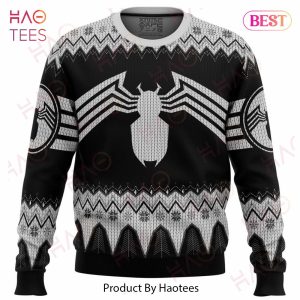 Venom Marvel Venom Symbol Ugly Christmas Sweater