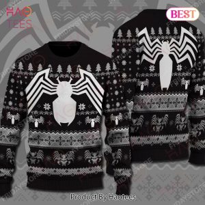 Venom MV Ugly Sweater Venom Super Hero Dark Pattern Christmas Sweater Cool MV Venom Sweater 2022 Venom MV Ugly Sweater Venom Super Hero Dark Pattern Christmas Sweater Cool MV Venom Sweater 2022