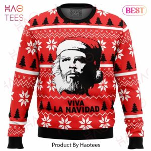 Viva La Navidad Che Guevara Ugly Christmas Sweater