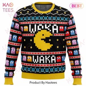 Waka Waka Pac Man Ugly Christmas Sweater