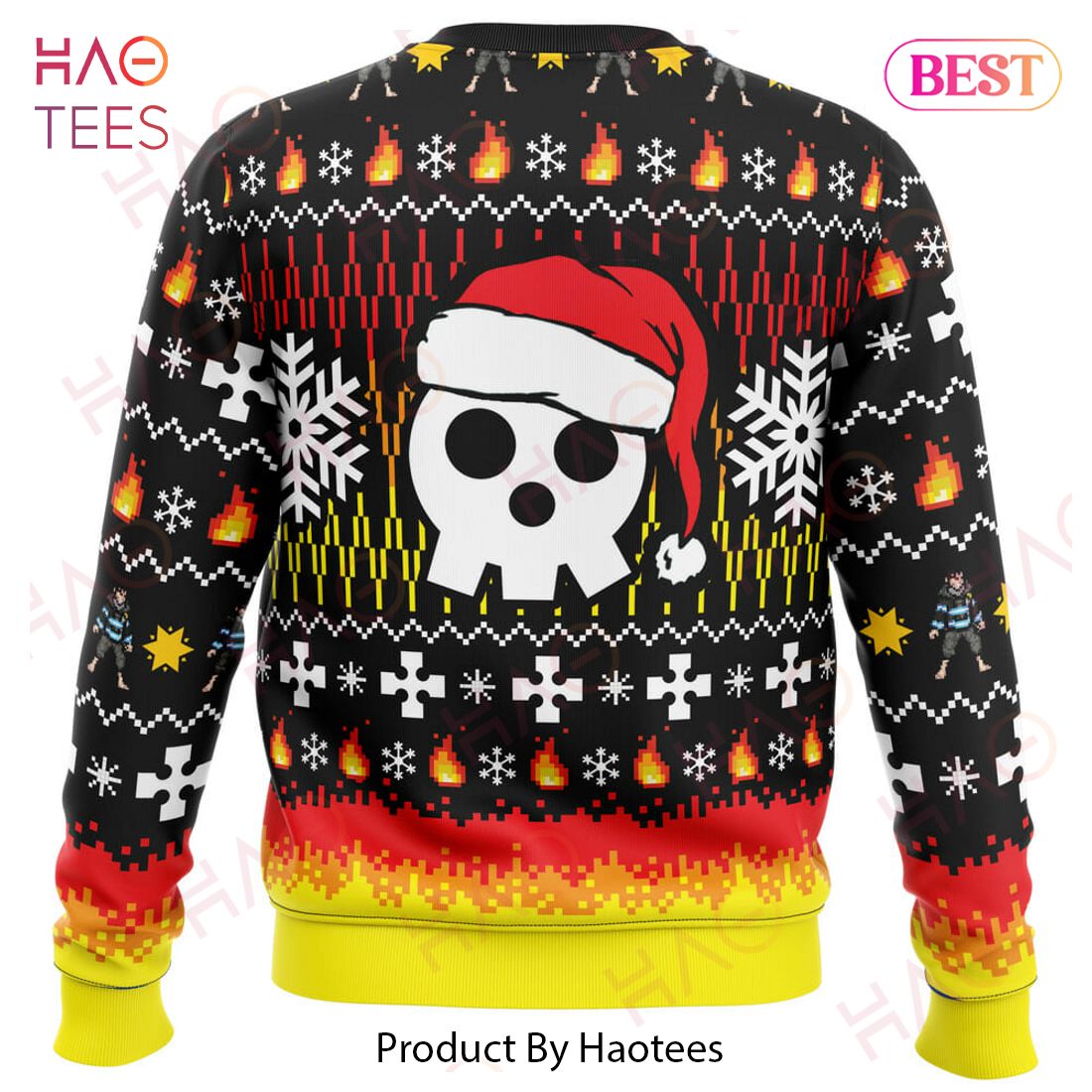 We Didn't Start the Fire this Christmas Fire Force Ugly Christmas Sweater We Didn't Start the Fire this Christmas Fire Force Ugly Christmas Sweater