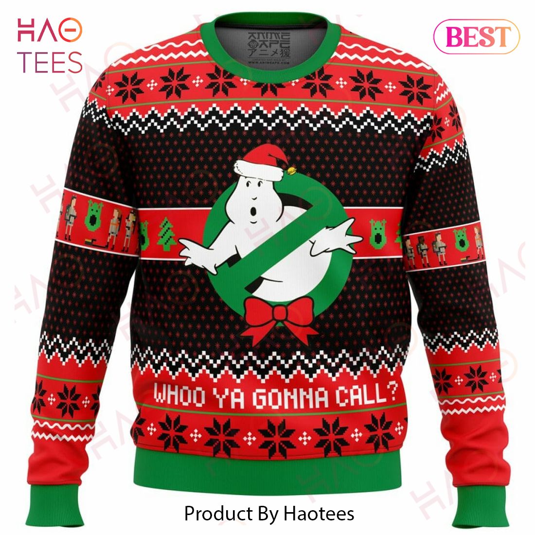 Who you gonna call Ghostbusters Christmas Sweater
