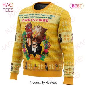With This Hand, With These Flames Katekyo Hitman Reborn Ugly Christmas Sweater