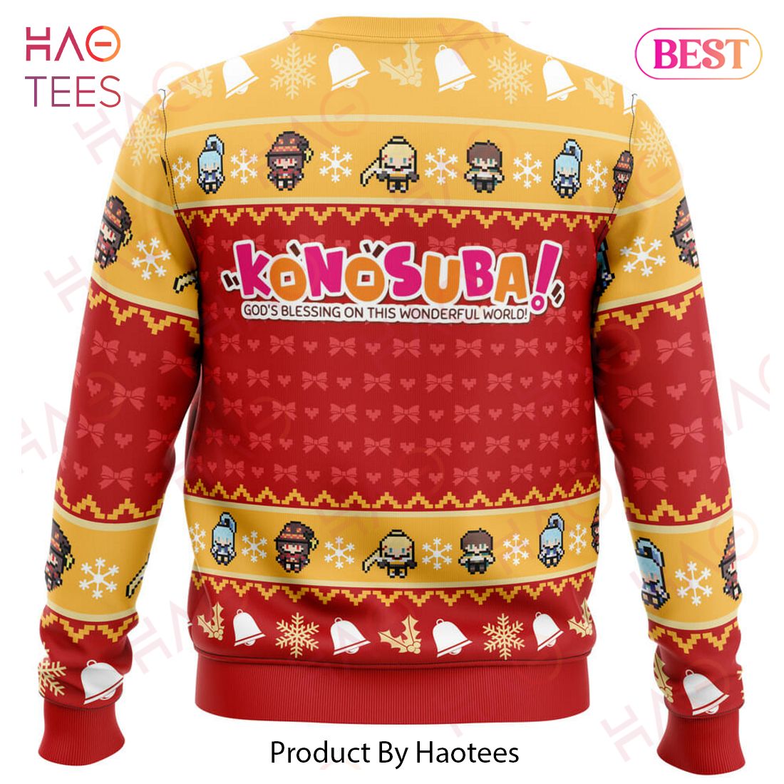 Wonderful Christmas Konosuba Ugly Christmas Sweater Wonderful Christmas Konosuba Ugly Christmas Sweater