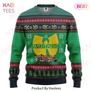 Wu Tang Christmas Sweater Christmas Wu Tang Clan Symbol Green Ugly Sweater