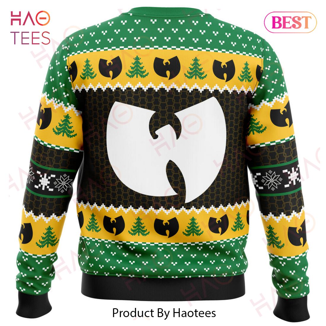 Yah It's Christmas Time Yo Wu Tang Clan Ugly Christmas Sweater Yah It's Christmas Time Yo Wu Tang Clan Ugly Christmas Sweater