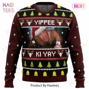 Yippee Ki Yay Ugly Christmas Sweater
