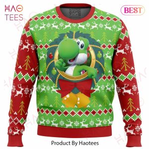 Yoshi Super Mario Ugly Christmas Sweater